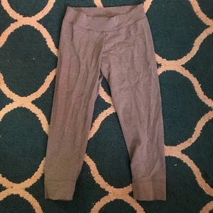Gray leggings